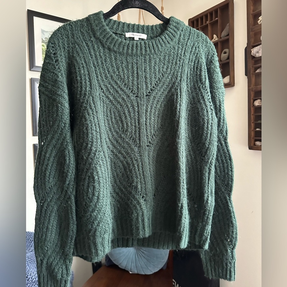 Madewell Dark Green Sweater XXS